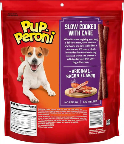 Pup-Peroni Dog Treats, Original Bacon Flavor, 22.5 Ounce, Made with Real Bacon9