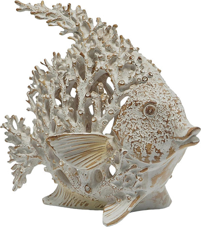Beach Coastal Coral Reef Angelfish Home Office Bathroom Decor Gift1