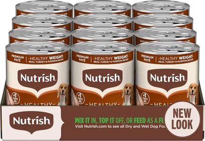 Nutrish Beef Paté Wet Dog Food, 13 Oz. Can, (Pack of 12) (Rachael Ray)17