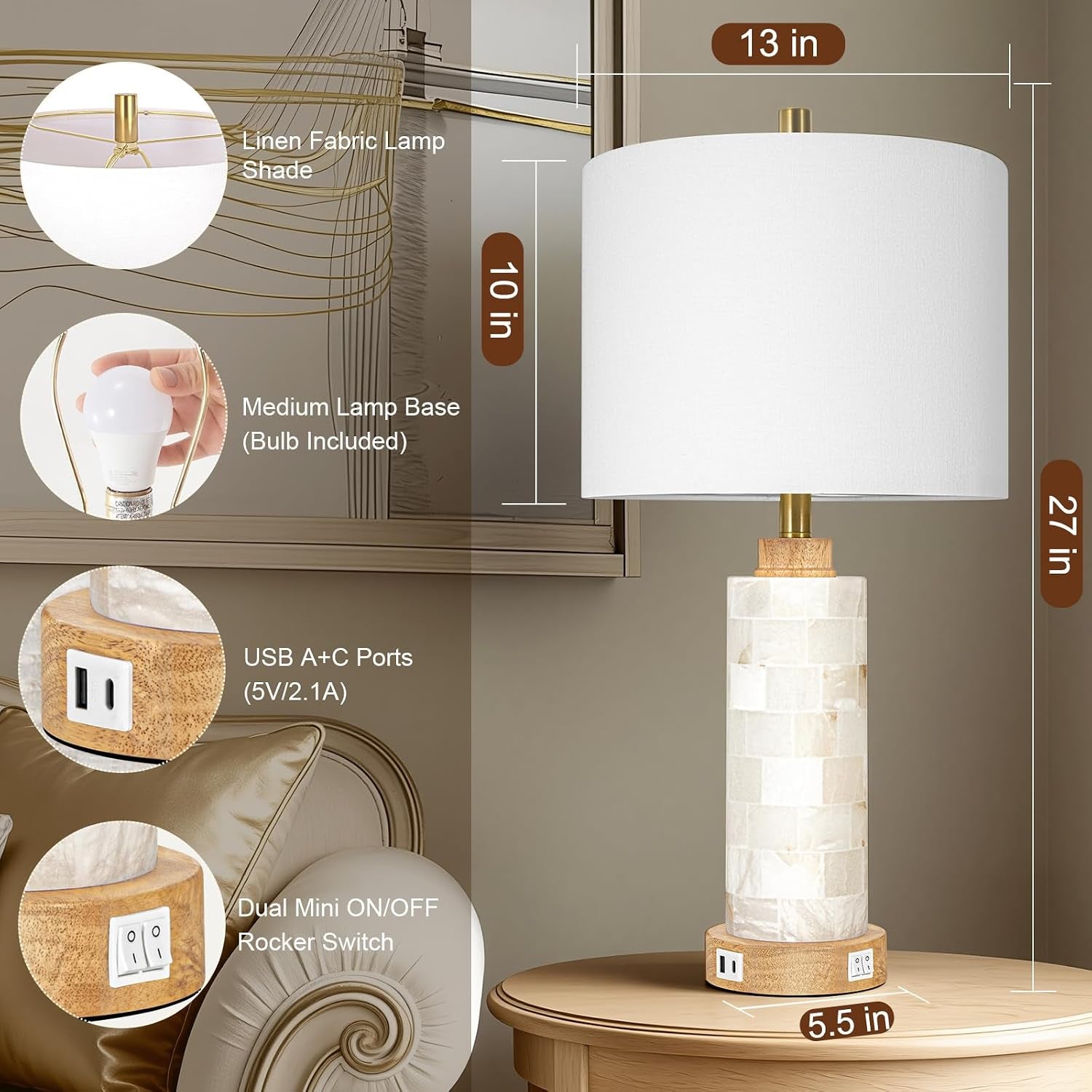 27-alabaster-and-wood-table-lamps-set-of-2-with-night-light-nightstand-lamps-with-usb-ports-white-linen-fabric-shade-bedside-lamp-for-living-room-bedroom-home-office-hotel-bar-house