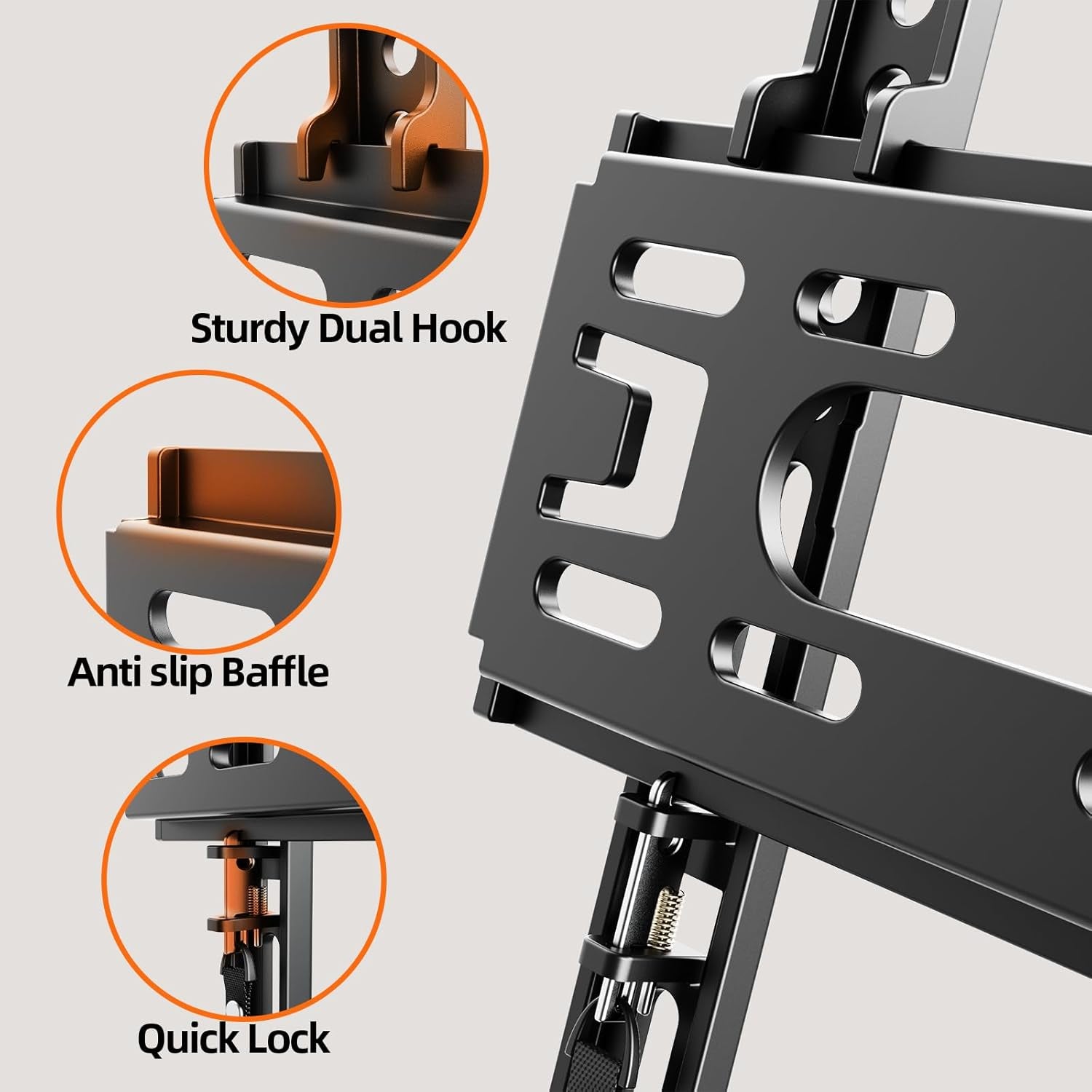 iworboard-24-32-40-42-inch-fixed-tv-monitor-wall-mount-for-14-43-inch-led-lcd-screen-low-profile-small-rv-tv-mount-easy-slim-flat-wall-bracket-max-vesa-200x200mm-66lbs-single-stud