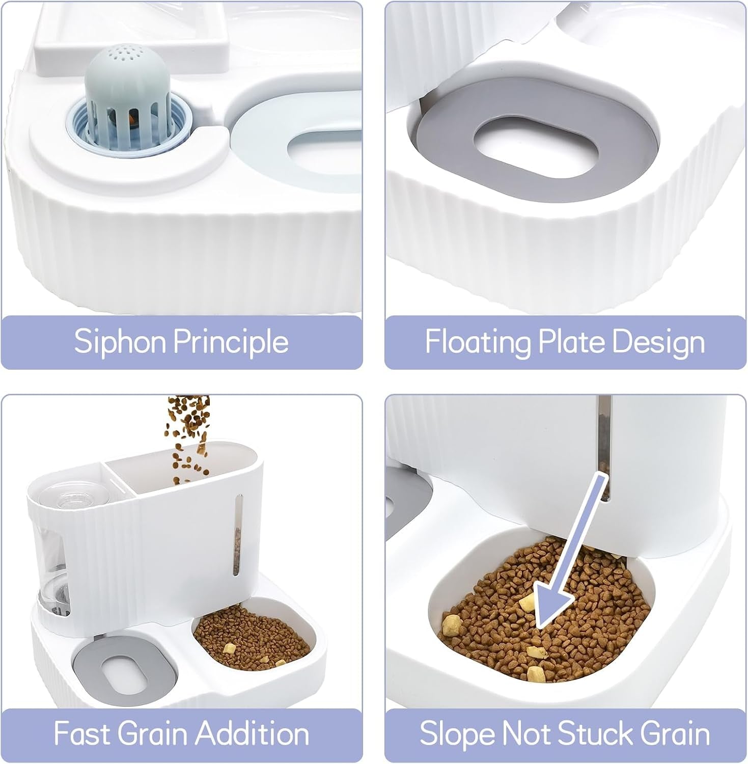 kathson-automatic-2-in-1-cat-feeder-and-water-dispenser-gravity-feed-pet-feeder-for-indoor-outdoor-cats-grey