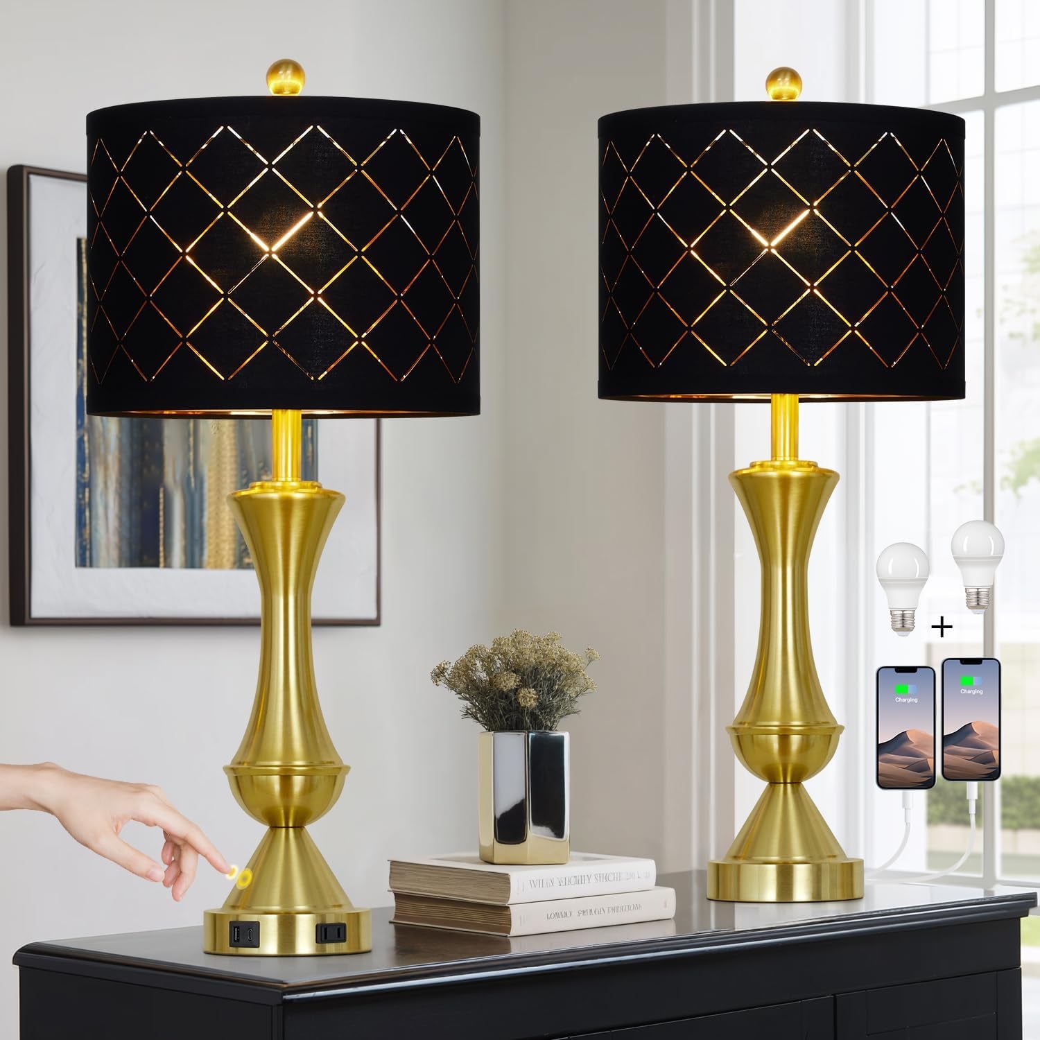 29-gold-modern-table-lamps-set-of-2-3-way-dimmable-touch-lamps-for-nightstand-with-usb-a-c-outlets-brass-lamps-for-living-room-bedroom-nightstand-entryway2-bulbs-included