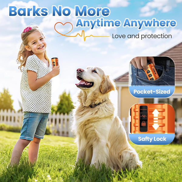 Cbersmg 3X Ultrasonic to Stop Barking Neighbors Dog, Portable anti Barking Device Dog Bark Deterrent Device 50Ft Range 5 Modes, Flashlight & Beep Safe & Effective for Small, Medium & Large Dogs | 3X Ultrasonic Dog Bark Deterrent Devices with 50Ft Range 5 Modes, Flashlight Beep Mode9