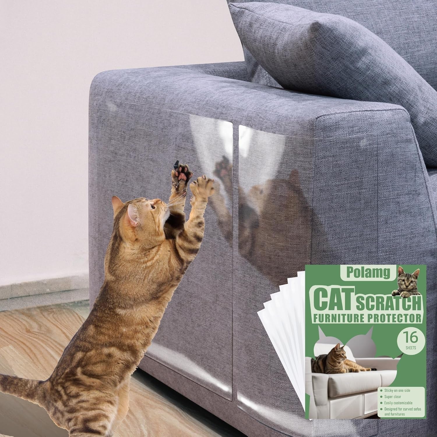 polamg-cat-scratch-furniture-protector-12-pack-clear-sofa-guards-12-clear-sheets-2-sizes-52-twist-pins-self-adhesive-cuttable-not-recommended-leather-faux-leather-velvet-microfiber
