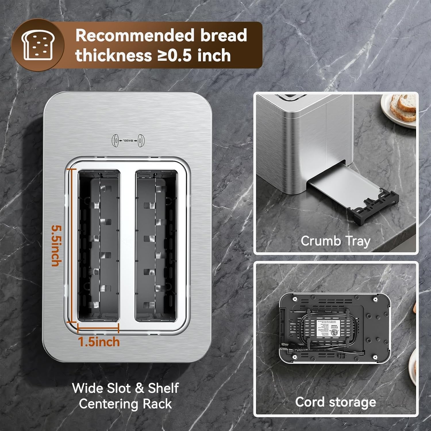 2-slice-smart-touchscreen-toaster-stainless-steel-wide-slot-toasters-with-auto-lift-30-minute-warm-memory-function-defrost-auto-shutoff-digital-electric-bread-toaster-for-bagels