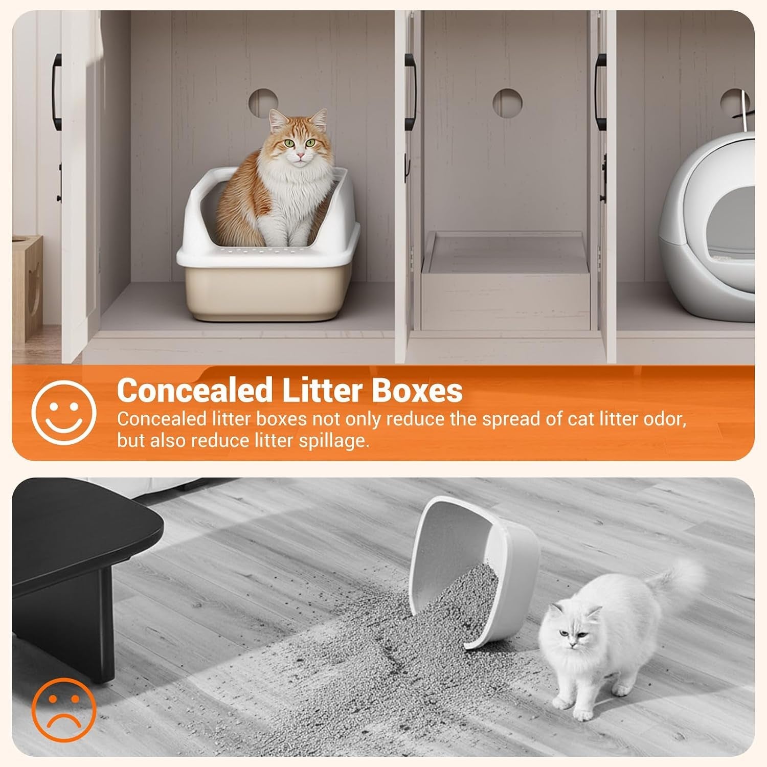 59-1-cat-litter-box-enclosure-for-2-cats-hidden-litter-box-furniture-with-power-outlet-removable-hallway-lockable-door-anti-tip-design-farmhouse-litter-box-cabinet-with-magnetic-door-white