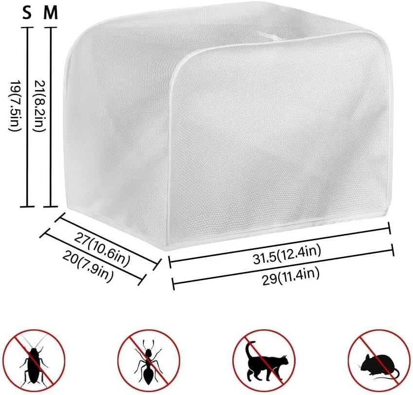 toaster-dust-cover-2-slice-microwave-toaster-oven-grill-stain-resistant-dustproof-kitchen-small-appliance-cover-with-top-handle-for-kitchen-butterfly-sunflower-retro
