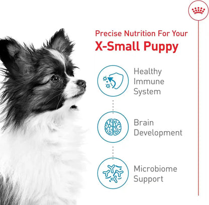 ROYAL CANIN Size Health Nutrition X-Small Puppy Dry Dog Food, 3 Lb Bag. | Specialized Nutrition for Extra Small Breeds, Supports Healthy Growth, Puppy Formulation, Convenient 3 Lb Bag Size4