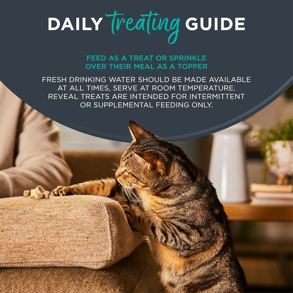 Reveal Whole Tuna Filet Cat Treats 12-Pack 1.06 Oz Loins | 100% Natural, High Quality Protein, Single Ingredient, Grain Free, High Protein, No Fillers, No Artificial Additives4