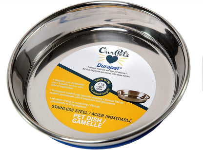 Ourpets Premium Durapet Cat Dish 16Oz | Durable Easy Clean Design, Holds Dry Meals for Felines or Pups, Sturdy Base Resists Tipping and Sliding around at Mealtime2
