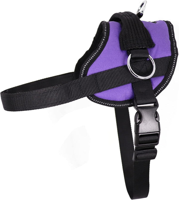 Bark Appeal Tan Plaid No-Pull Dog Harness for Extra Small to Small Sized Pets – Adjustable, Reflective Vest with 3 Leash Clips for Added Control, Easy Walks & Training – Small12