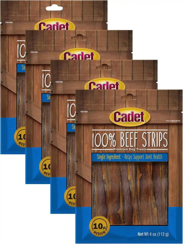 Cadet 100% Real Beef Strips Dog Treats, 8 Oz | Single Ingredient Beef Esophagus Dog Jerky, Healthy High Protein Dog Bones, Rawhide Alternative, for Small & Large Dogs16