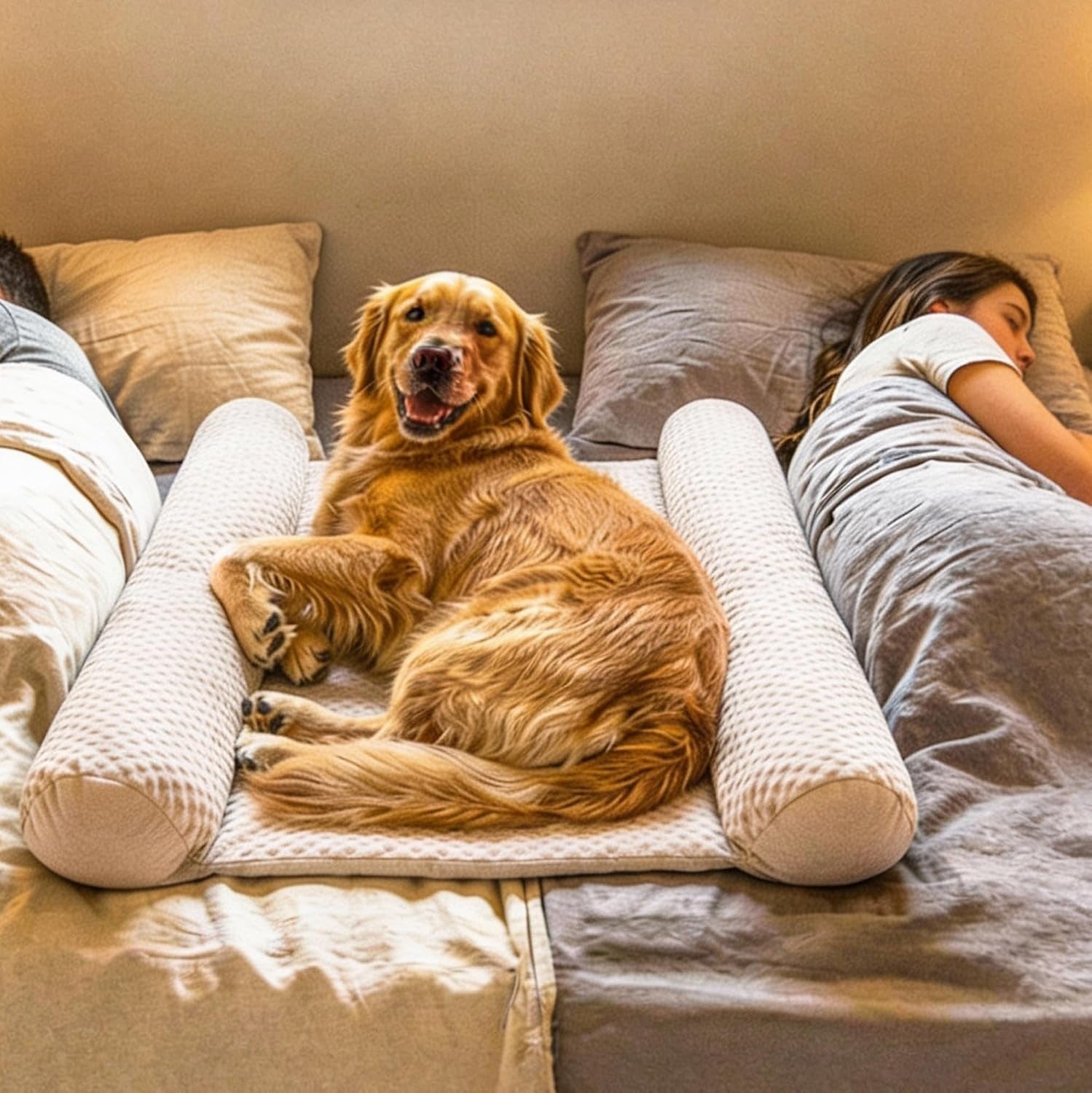 denmate-the-only-on-bed-dog-bed-that-goes-on-your-masterbed-for-dogs-that-love-to-sleep-with-you-helps-stabilize-nighttime-movement-so-you-and-your-dog-sleep-better-together-machine-washable
