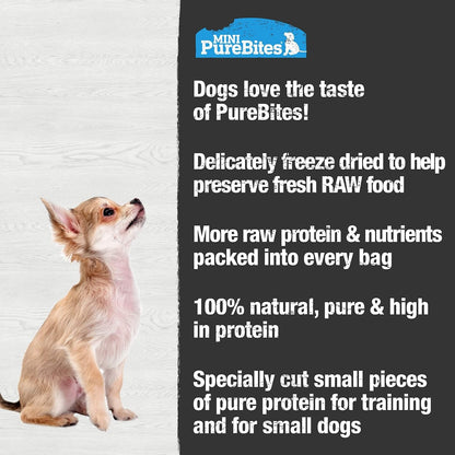 Purebites Mini Lamb Single Ingredient Freeze Dried Dog Treats, 2.4 Oz | 100% Lamb, Freeze Dried Raw in USA, High-Value Training Reward, No Fillers, Great for Dogs with Allergies4