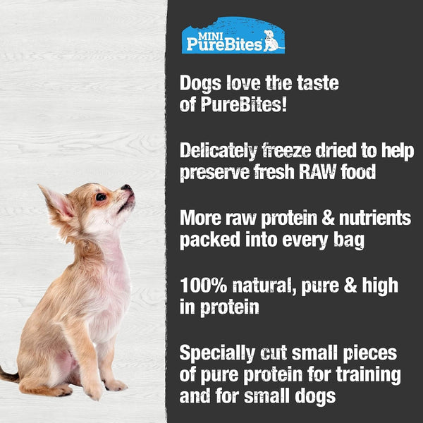 Purebites Mini Lamb Single Ingredient Freeze Dried Dog Treats, 2.4 Oz | 100% Lamb, Freeze Dried Raw in USA, High-Value Training Reward, No Fillers, Great for Dogs with Allergies4