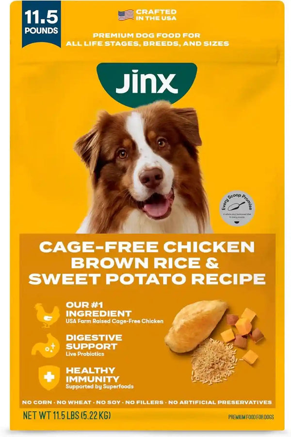 Jinx Dry Dog Food - Real Salmon, Brown Rice & Sweet Potato, 4Lb | Premium Kibble for Digestive Support & Healthy Immunity - No Fillers, All Lifestages (Puppy, Adult & Senior), Breeds & Sizes22