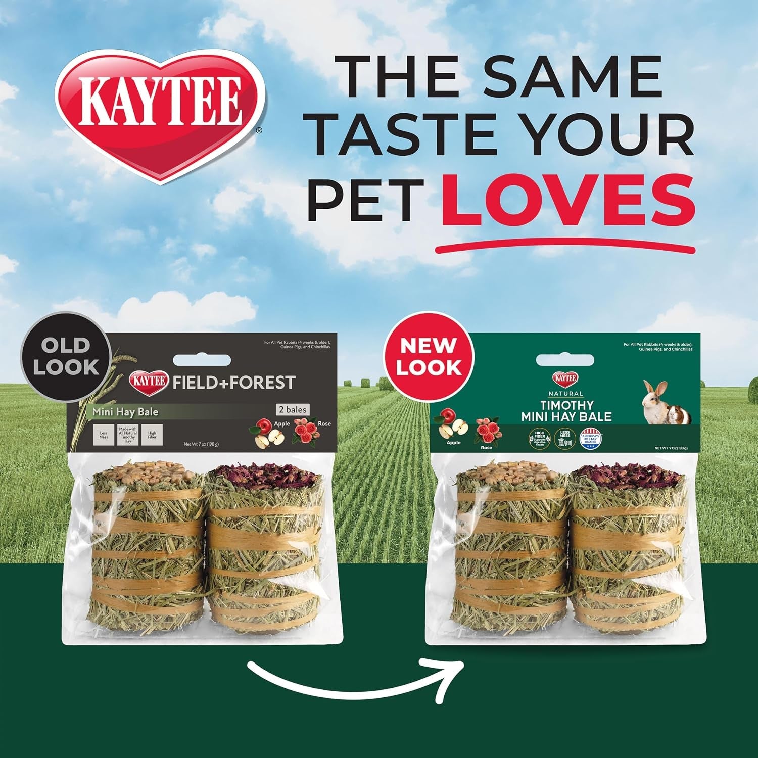 kaytee-field-forest-mini-hay-bales-apple-and-rose-2-pack-7-ounces