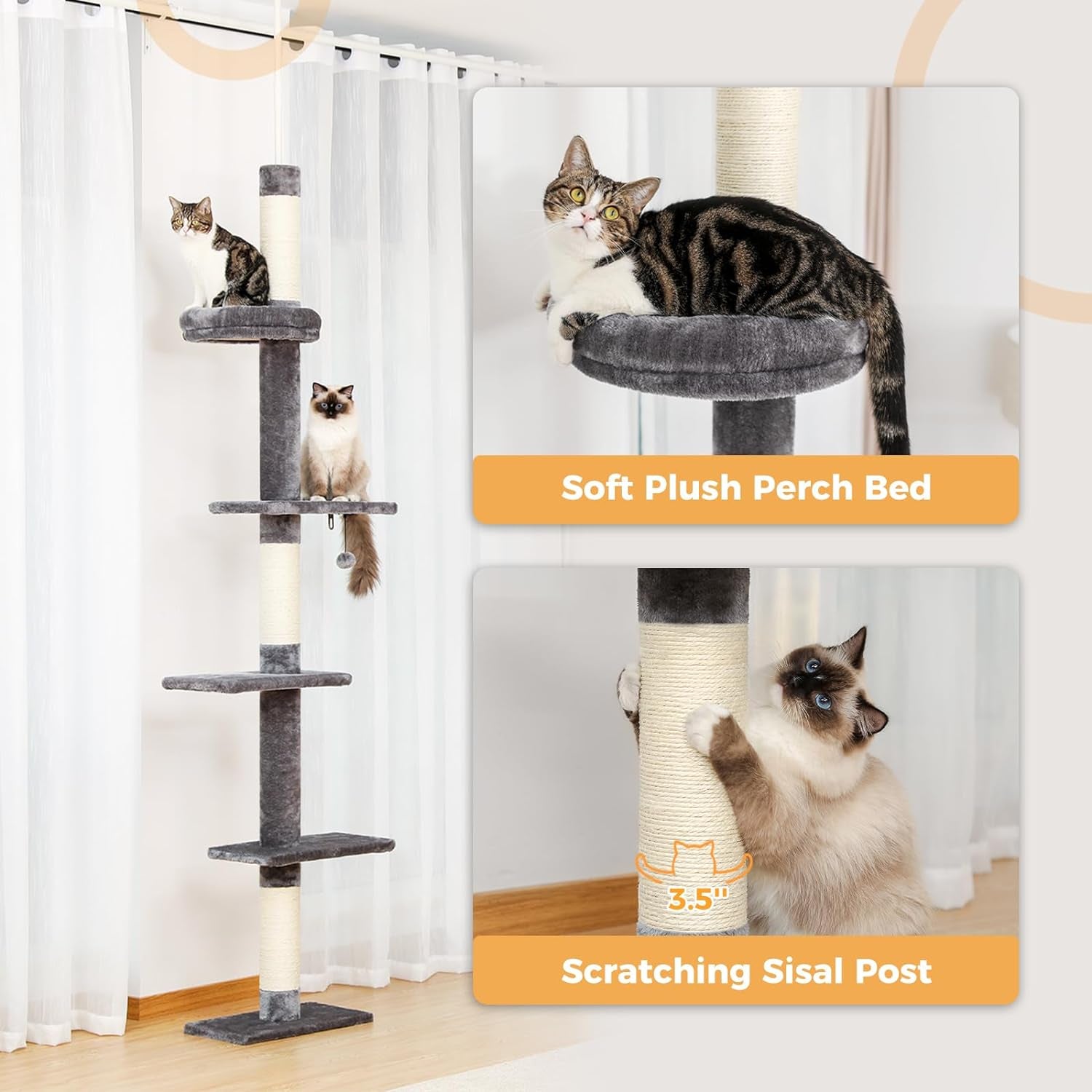 petepela-cat-tree-for-indoor-cats-34-6-small-cat-tower-with-scratching-posts-2-condos-scratching-ramp-dangling-toys-cat-play-house-for-kittens-and-small-cats-compact-tower-with-thick-sisal-posts-2-condos-dangling-toys-a-cozy-top-bed-for-kittens-small-cats