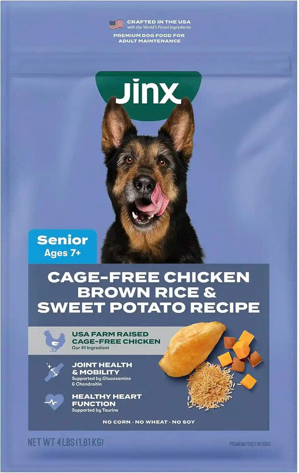 Jinx Dry Dog Food - Real Salmon, Brown Rice & Sweet Potato, 4Lb | Premium Kibble for Digestive Support & Healthy Immunity - No Fillers, All Lifestages (Puppy, Adult & Senior), Breeds & Sizes25