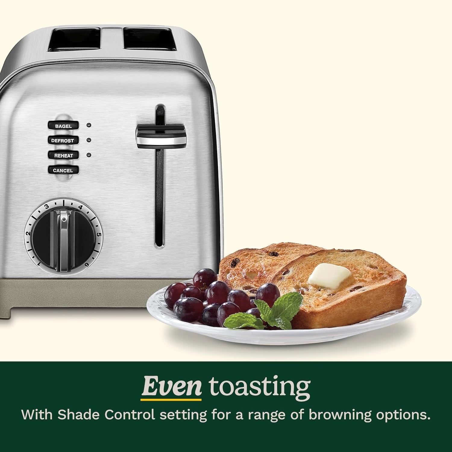 2-slice-toaster-1-5-wide-slots-stainless-steel-compact-toaster-for-bagels-bread-with-extra-wide-slots-6-shade-settings-defrost-reheat-high-lift-lever-cpt-160es