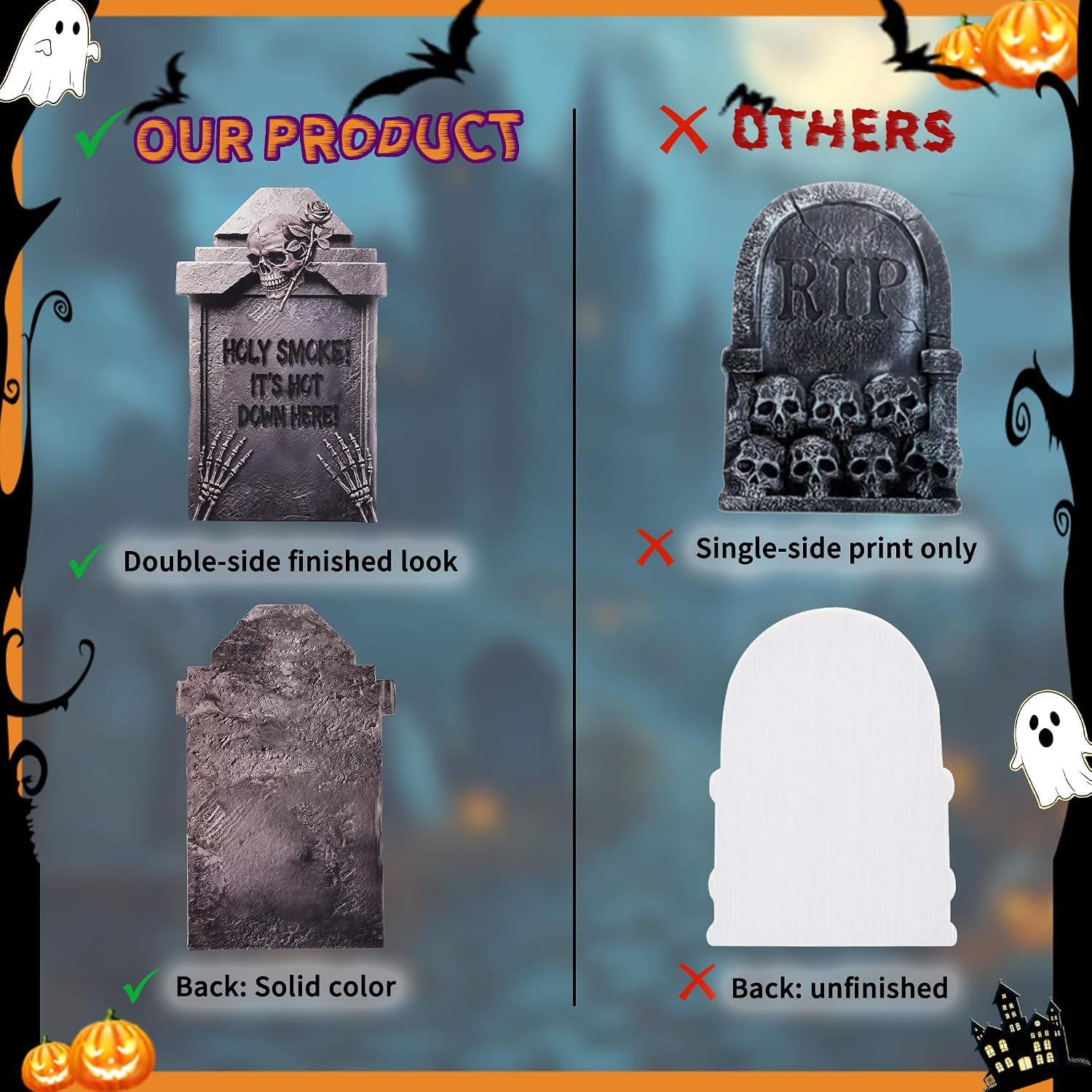 17-halloween-tombstones-outdoor-decorations-6-pack-graveyard-yard-signs-metal-stakes-included-corrugated-plastic-halloween-lawn-decor-weather-resistant-cemetery-props-not-foam