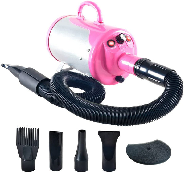 SHELANDY Groomer Partner Pet Hair Force Dryer Dog Grooming Blower with Heater (Blue)9