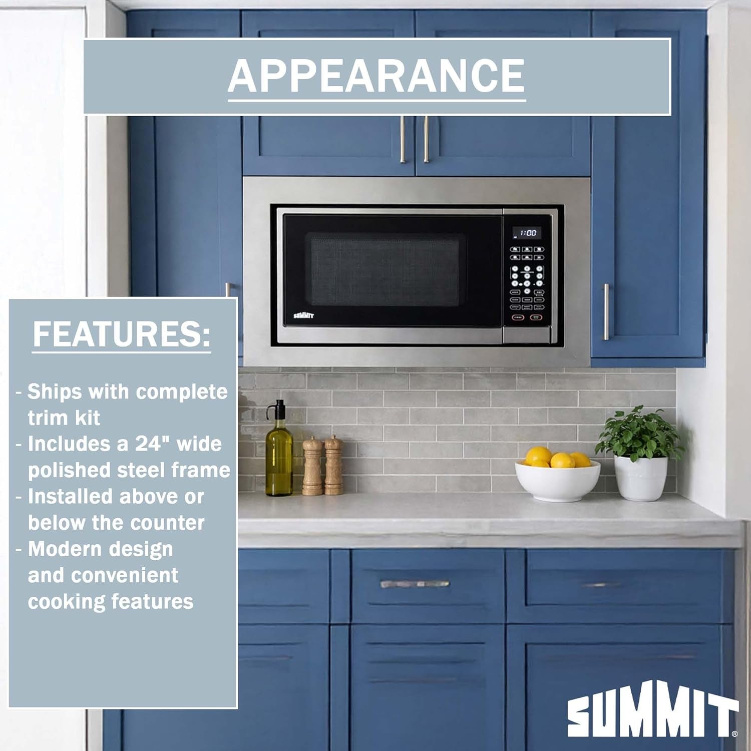 summit-24-built-in-microwave-with-trim-kit-stainless-steel-smbi24-1000w-built-in-microwave-with-stainless-steel-trim-kit-designed-to-fit-15-3-4-h-x-22-1-2-w-x-18-1-4-d-wide-cutouts