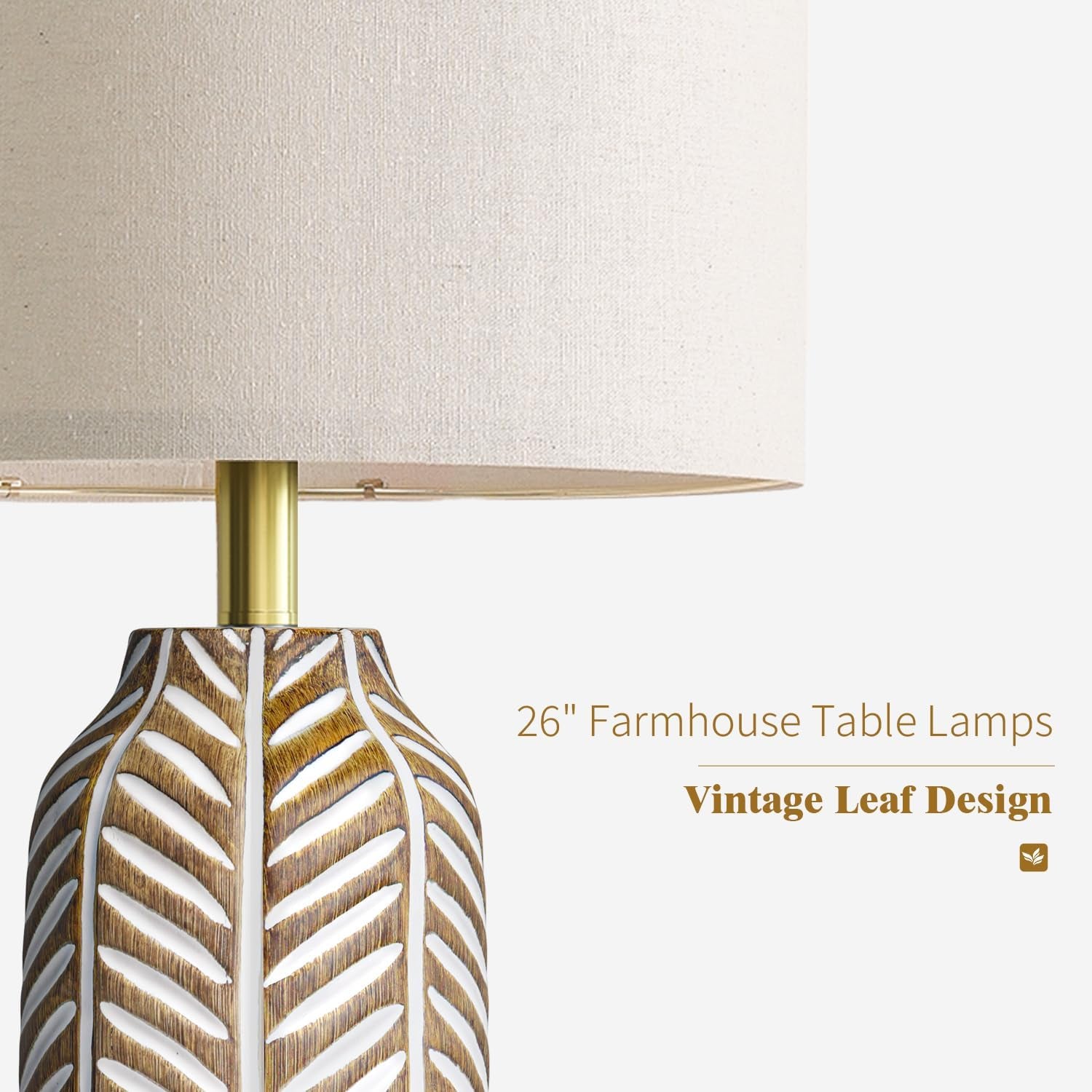 26-farmhouse-table-lamps-set-of-2-vintage-leaf-design-rustic-resin-nightstand-lamps-for-bedroom-living-room-nursery-hallway-elegant-living-room-lamps-with-linen-shades-antique-brown