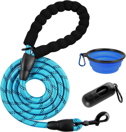BARKBAY Dog Leashes for Large Dogs Heavy Duty Dog Leash 4/5/6 FT with Comfortable Padded Handle and Highly Reflective Threads for Medium Large Dogs Walking Training Running (5Ft-1/2'',Pink)29