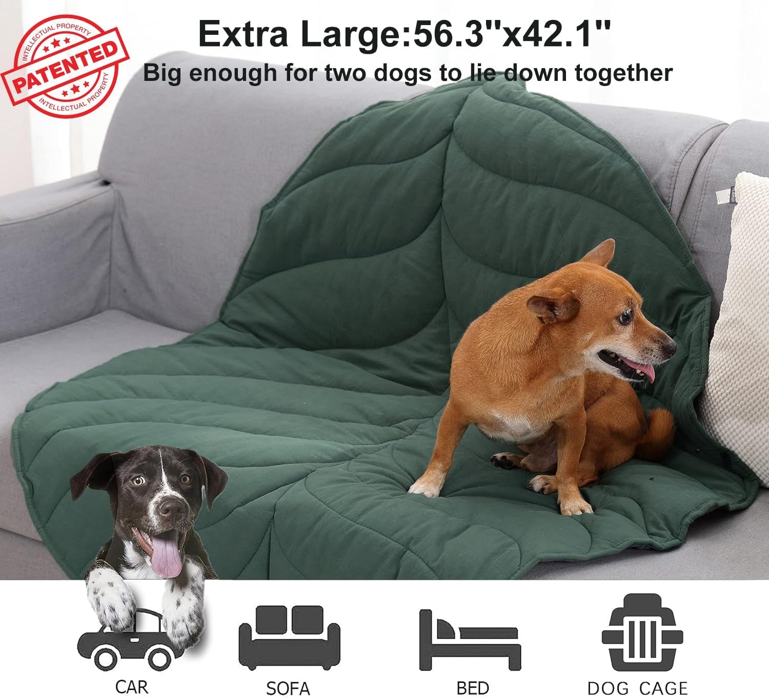 56x42-inch-leaf-shaped-cotton-dog-blanket-extra-large-pet-blanket-for-small-medium-large-dogs-machine-washable-puppy-mat-for-couch-protection-soft-plush-dog-bed-for-furniture-sofa-floor