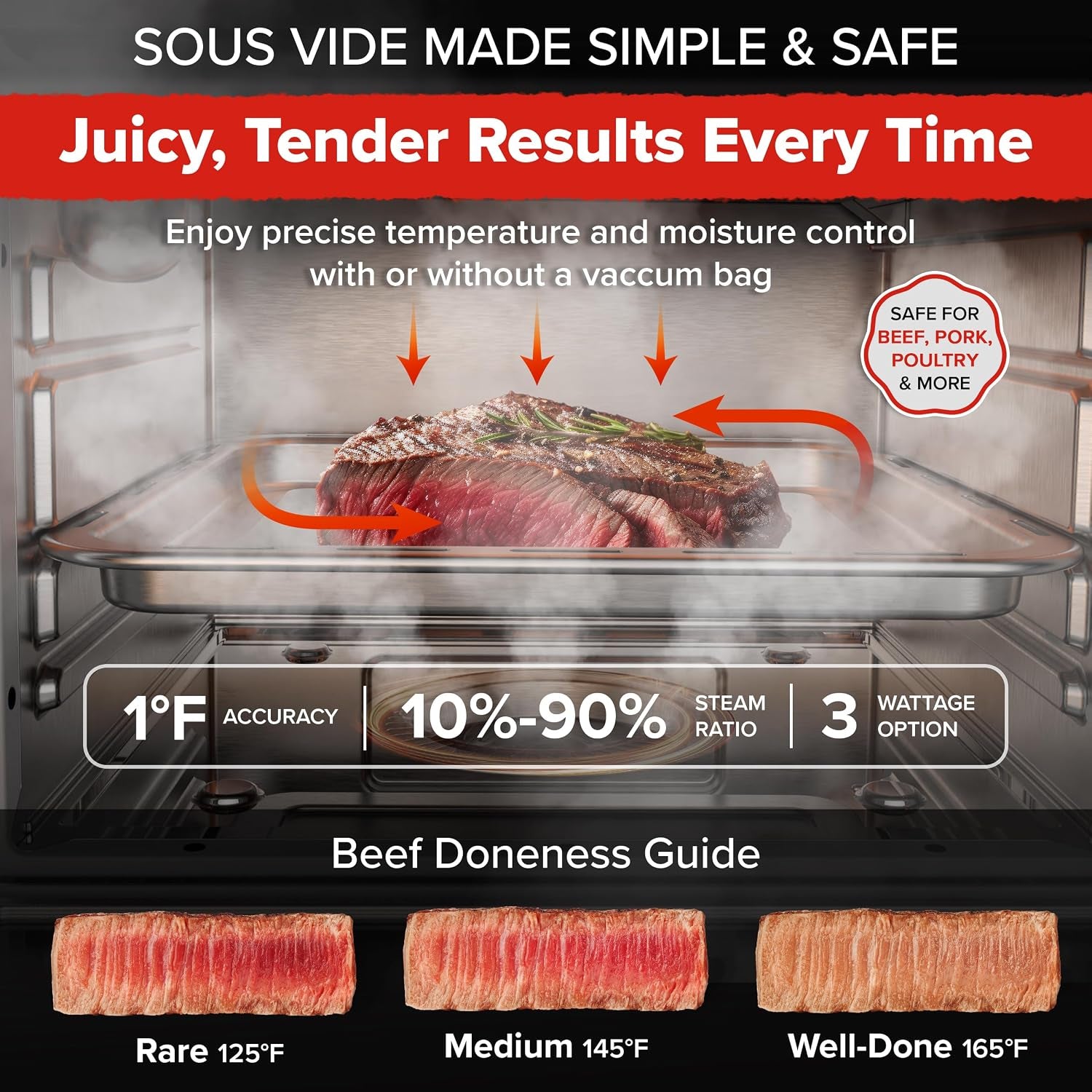 pfas-free-steam-oven-air-fryer-all-in-one-convection-cooker-precision-steam-control-toast-air-fry-sous-vide-more-juicier-meats-120-presets-50-450-f-stainless-steel