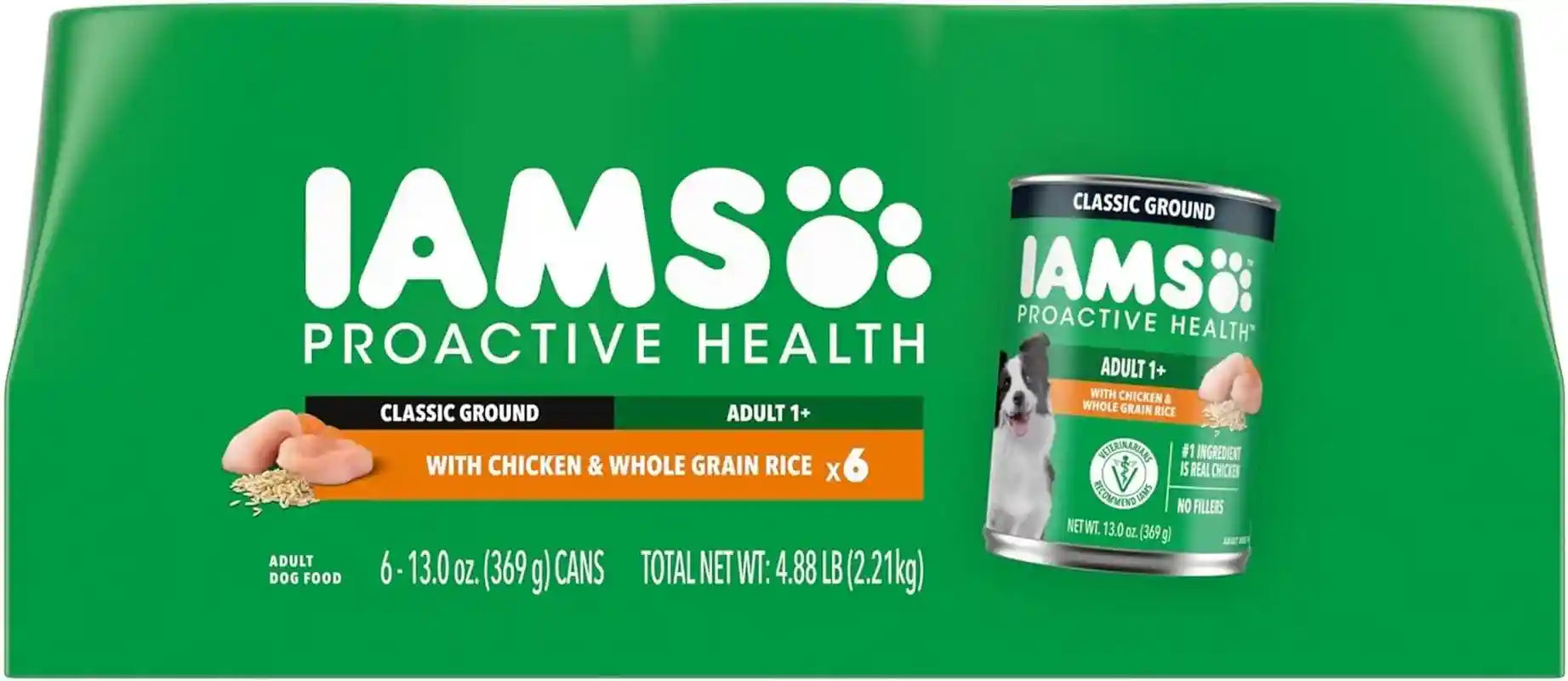 iams-proactive-health-ground-wet-dog-food-chicken-13-oz-12-pack-made-with-real-chicken-omega-6-for-skin-coat-no-fillers-or-artificial-flavors-100-complete-balanced-adult-maintenance