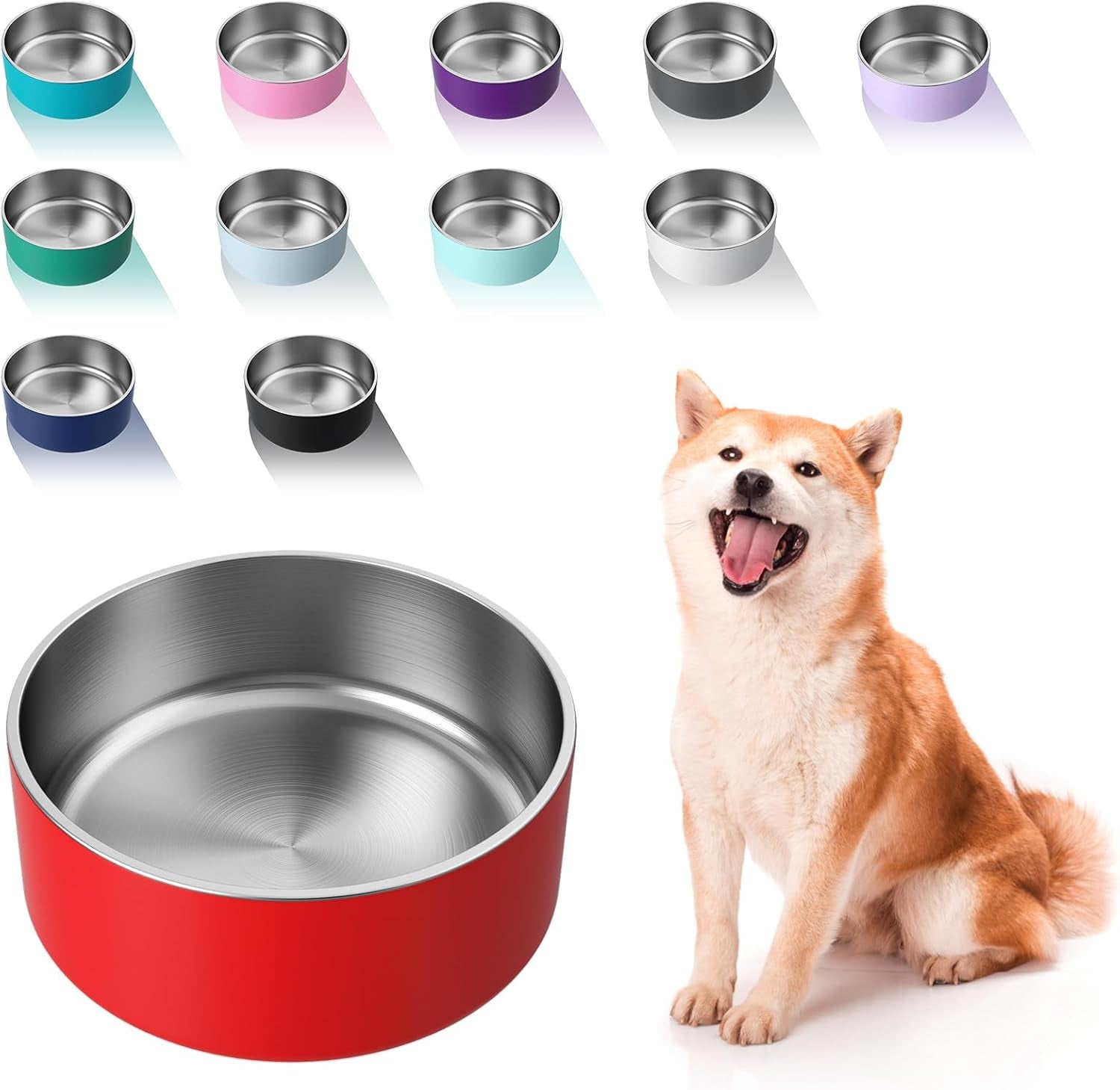 wenbokmin-dog-bowl-stainless-steel-food-and-water-bowl-40oz-blue-non-slip-quiet-bottom-easy-to-clean-dishwasher-safe