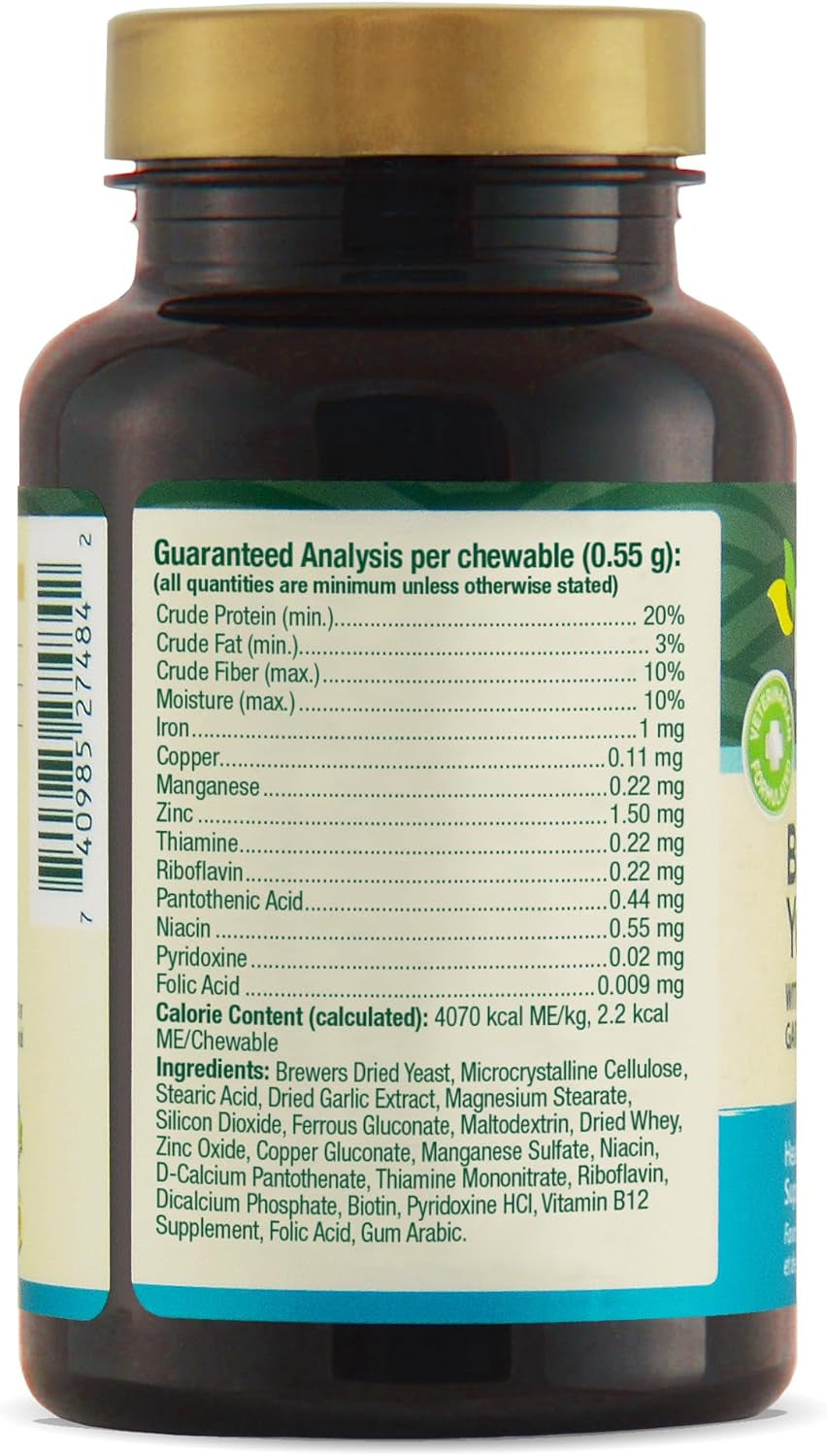 petnc-natural-care-brewers-yeast-dog-skin-and-coat-supplement-250-chewables-with-b-vitamins-antioxidants-minerals-promotes-healthy-skin-glossy-coat-for-dogs-10-lbs-over-brewers-yeast-with-b-vitamins-glossy-coat-dogs-tasty-chewable-tablets-for-dogs-10-lbs-over