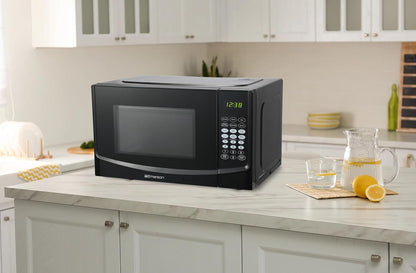 MW9255B Countertop Microwave Oven, 6 Pre-Programmed Settings, Removable Glass Turntable and Child Safety Lock, 0.9 Cu Ft, 900W, Black8