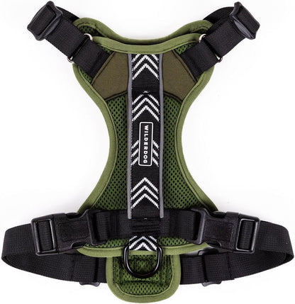 Wilderdog Lightweight Dog Harness with Reflective Straps - Medium - Huckleberry11
