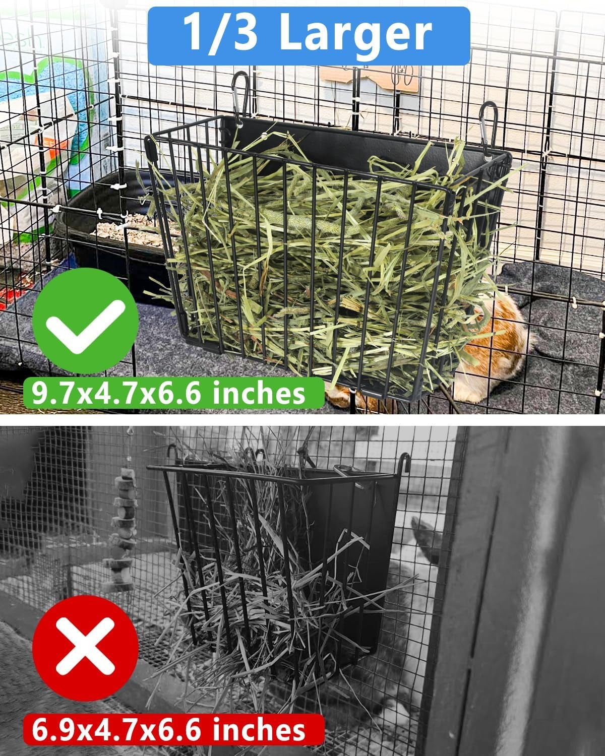 x-large-rabbit-hay-feeder-guinea-pig-hay-feeder-metal-frame-bunny-hay-holder-guinea-pig-hay-holder-for-bunny-guinea-pigs-chinchillas-small-animals-1-pack