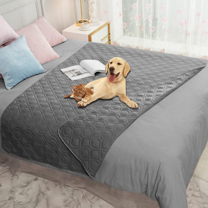 Ameritex Waterproof Dog Bed Cover Pet Blanket for Furniture Bed Couch Sofa Reversible93