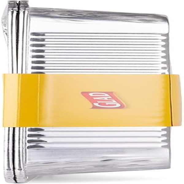 Disposable Full Size Aluminum Steam Pans, Deep Heavy Duty Foil Pans for Steaming, Baking, Roasting, Catering & Oven Reheating, Fits 2 Half Pans, 20.5 X 12.5 X 2.75 Inch, 2 Count3