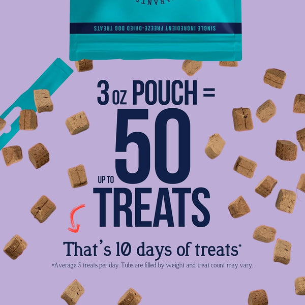 Stewart Freeze Dried Dog Treats, 100% Venison Liver, 3 Oz Pouch | Premium Quality Raw Protein, Single Ingredient, High Protein Training Treats & Food Topper, No Refrigeration, Cat Friendly3