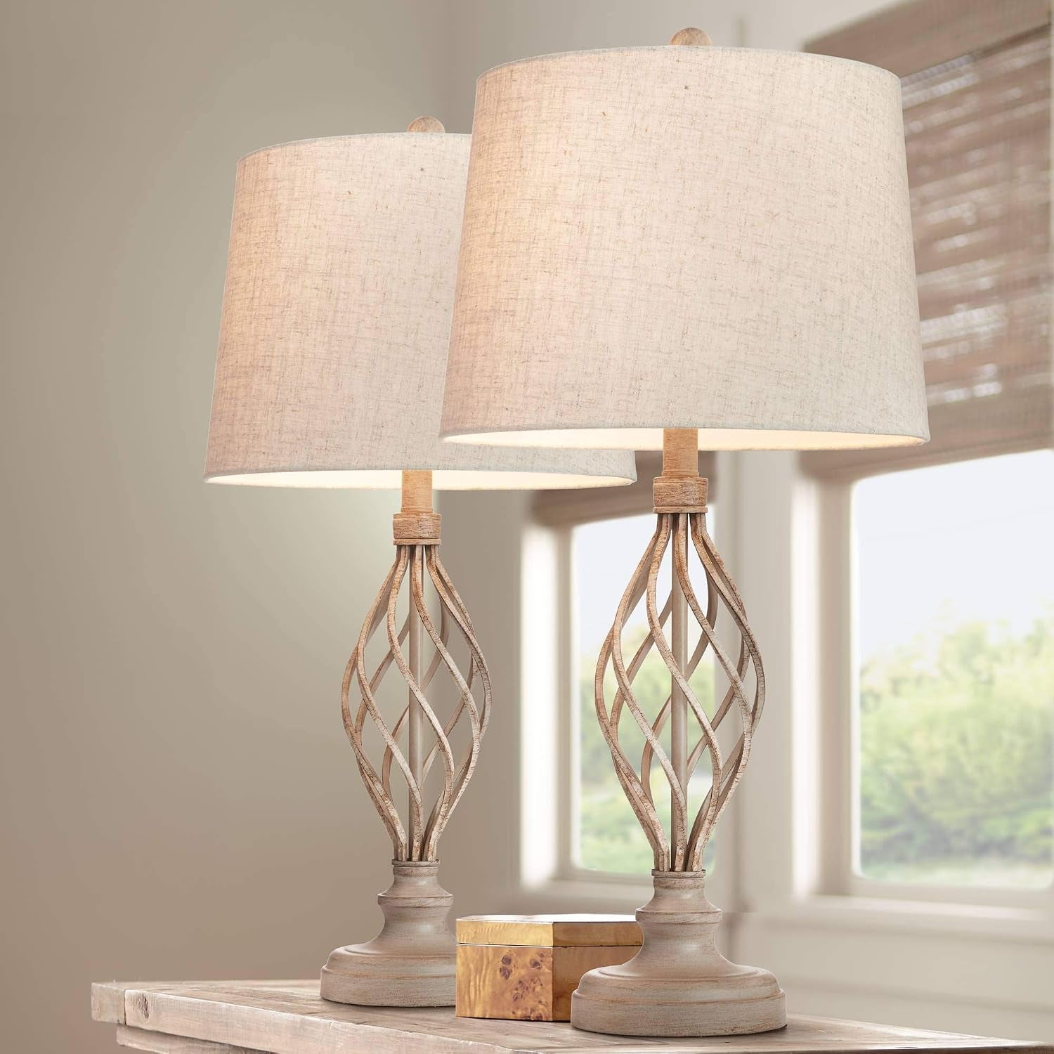 annie-28-bronze-brown-tall-table-lamps-set-of-2-sand-iron-scroll-modern-weathered-industrial-bedroom-living-room-house-home-bedside-nightstand-office-entryway-family-cream-tapered-drum