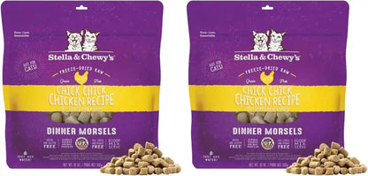 Stella & Chewy'S Freeze-Dried Raw Cat Dinner Morsels - Premium Chicken Recipe with 98% Cage-Free Meat & Organs - Natural Grain-Free Cat & Kitten Food - Made in USA - 3.5 Oz16