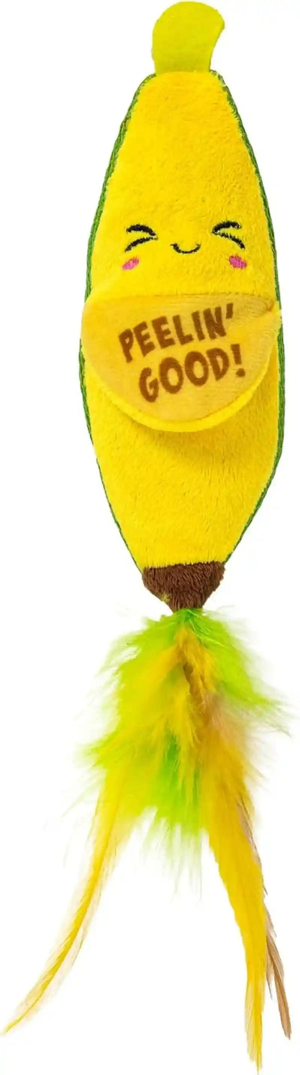 Catstages Crunchy Pickle Kicker Cat Toy – Plush Crinkle Toy with Catnip and Dental Mesh, 6.5"10