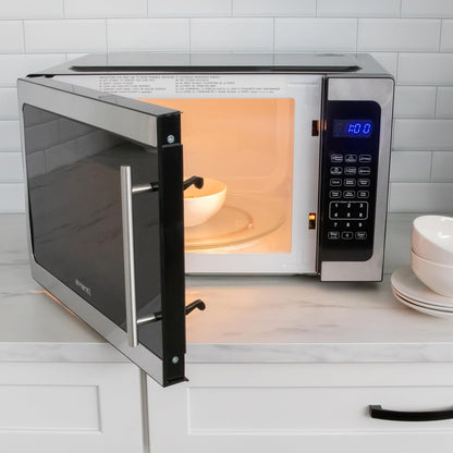 1.5 Cu. Ft. Countertop Microwave Oven, 1000 Watts, Stainless Steel, One-Touch Presets, Speed Defrost, Child Lock, Ideal for Apartments, Dorms & Rvs, 1.5 Cu.Ft., Stainless Steel6