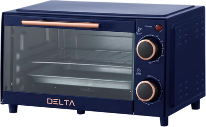 2 Slice Toaster Oven, Small Countertop Oven, Compact Mini Oven Fits 9” Pizza, with Timer & Temperature Control with Baking Tray & Rack for Kitchen, Dorm, Apartment, 750W2