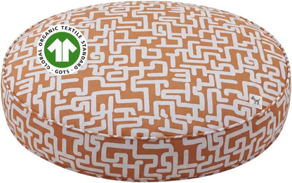 Molly Mutt Medium to Large Duvet Cover, Heat Waves, Brown with Black Accents 36"X45"X5"20