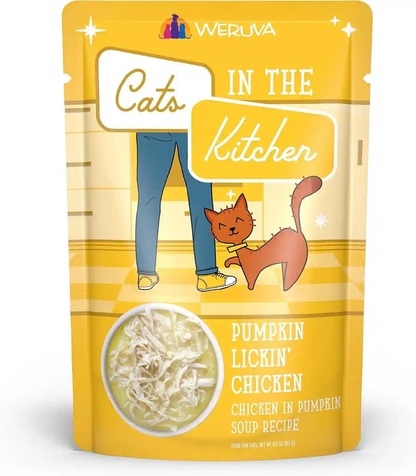 Weruva Cats in the Kitchen, Pantry Party Pouch Variety Pack in Gravy Cat Food, 3Oz Pouch (Pack of 12)16