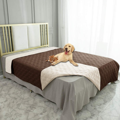 Ameritex Waterproof Dog Bed Cover Pet Blanket for Furniture Bed Couch Sofa Reversible43