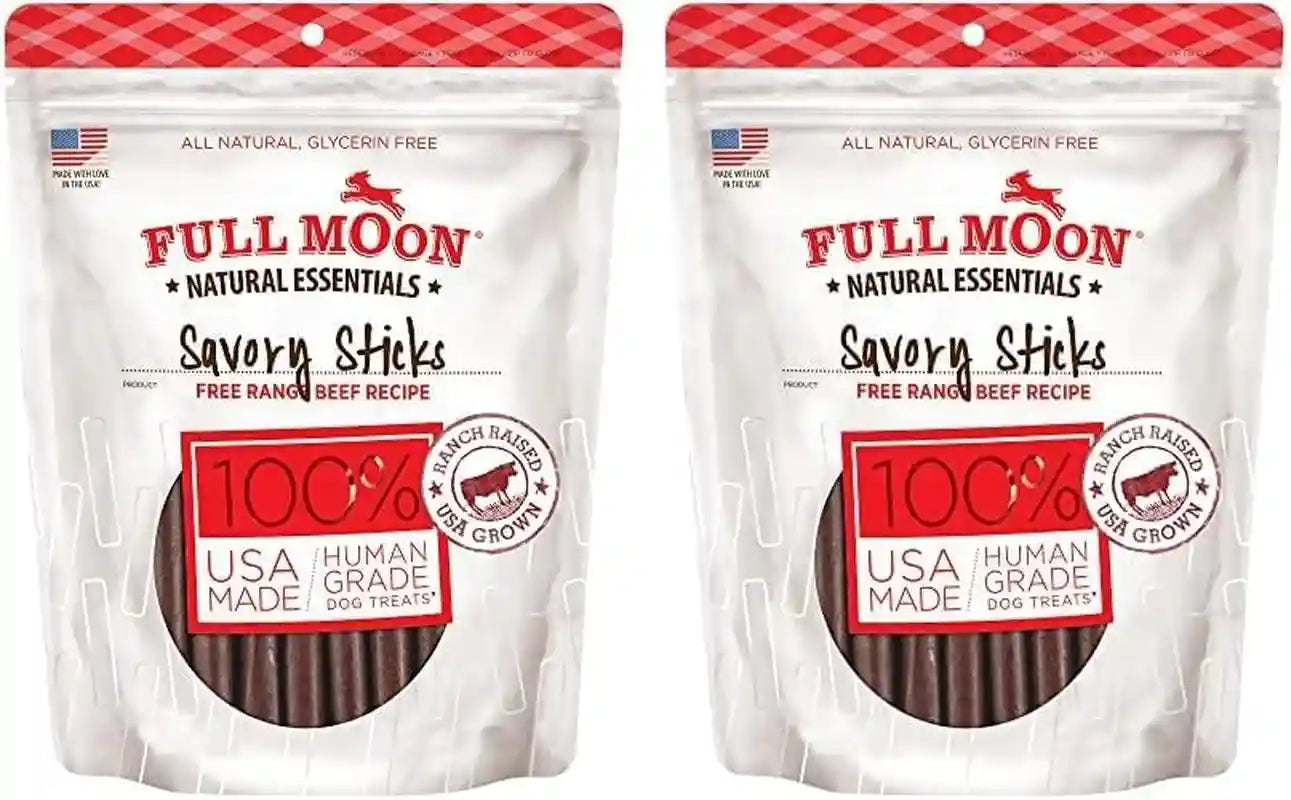 full-moon-all-natural-human-grade-dog-treats-essential-beef-savory-sticks-22-ounce-1-375-pound-pack-of-1-human-grade-no-corn-no-wheat-no-soy-glycerin-free-made-in-the-usa